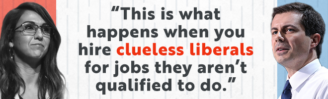 Lauren Boebert: "This is what happens when you hire clueless liberals for jobs they aren't qualified to do."