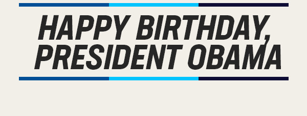 Barack Obama Birthday Card